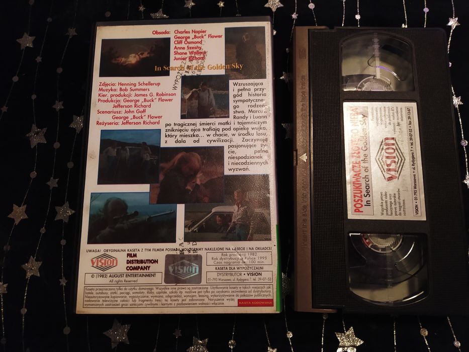 Poszukiwacze Złotego Nieba kaseta  vhs