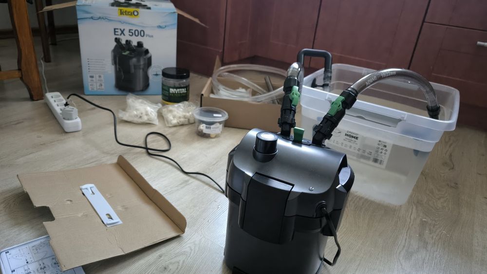 Filtr tera ex 500plus + testy do wody