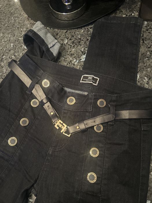 Spodnie jeans Elisabetta Franchi znoadkuem r.27
