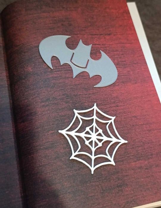 Komplet zakładek do książek Batman i Pajęczyna