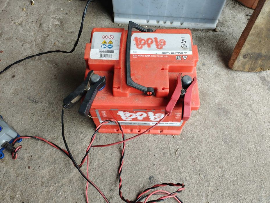 Akumulator Topla 12V 45ah 420A do pastucha