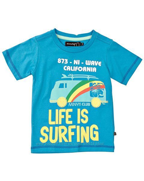 Красивая веселая футболка, р. 92 новая