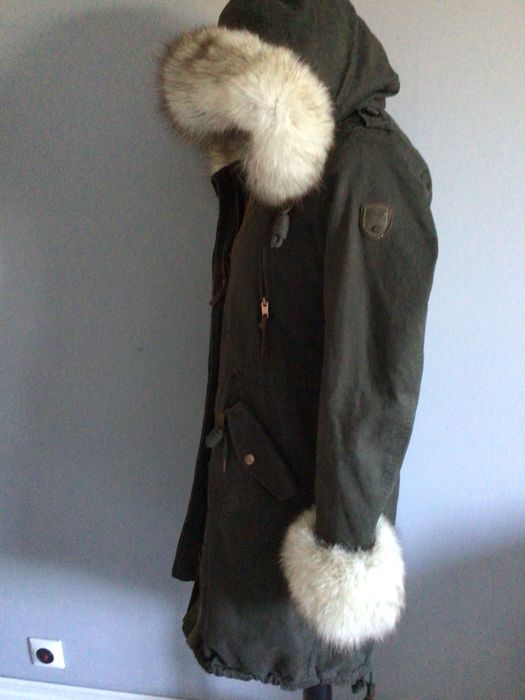 Piękna parka khaki Only 2 w 1 rozmiar 36