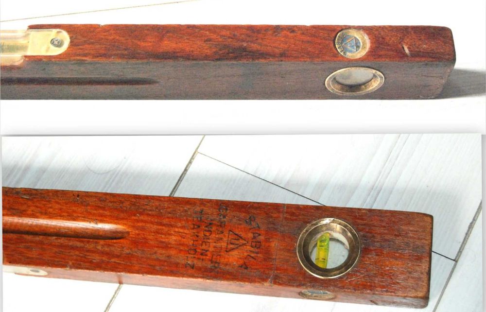 Poziomica STABILA tekowa 60 cm stara