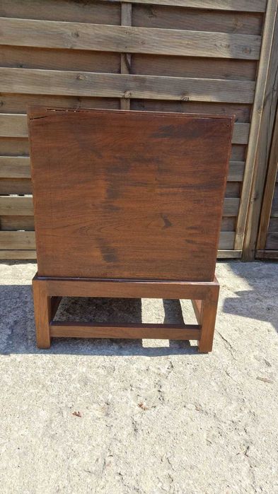 Komoda szafka nocna kolonialna drewniana unikatowa