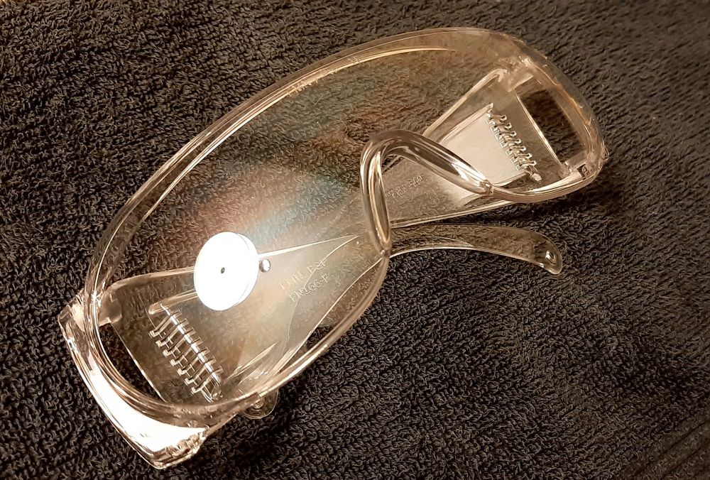 Gogle  okulary przeźroczyste