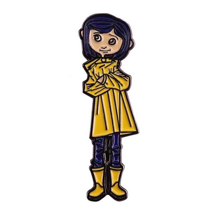 Przypinka Koralina Coraline