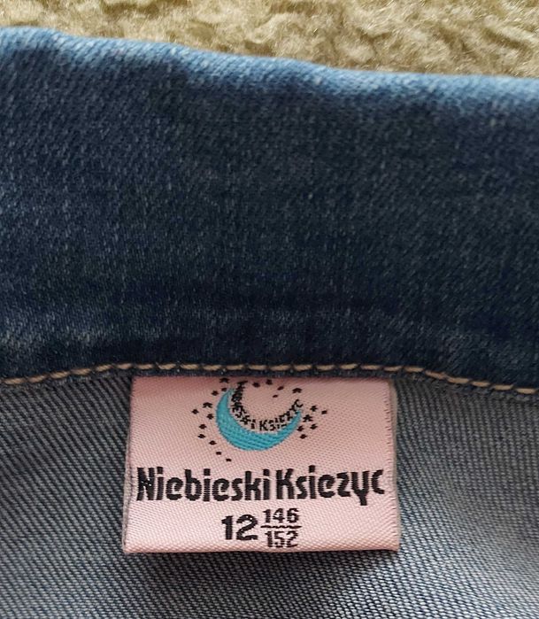 Джинсовий костюм на дівчинку 146-152