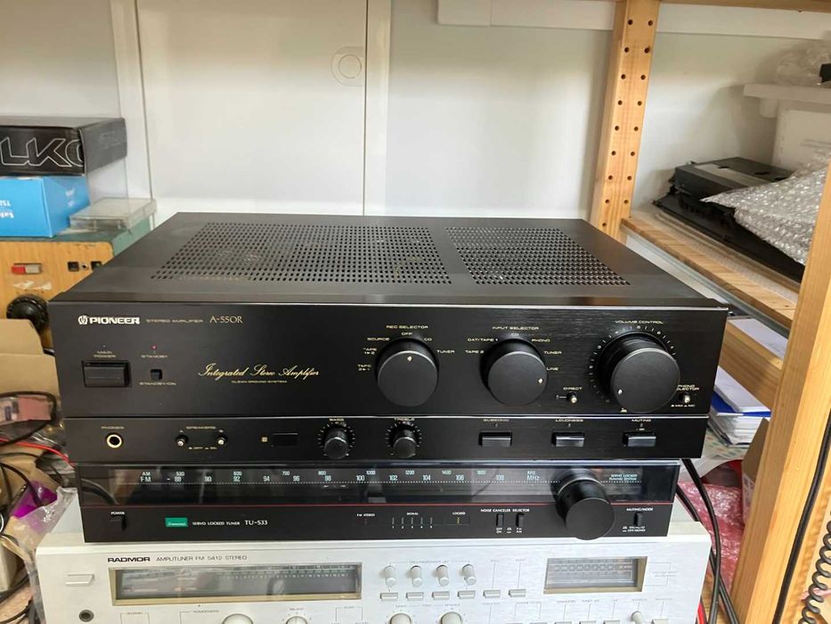 Wzmacniacz Pioneer A550R po przeglądzie technicznym