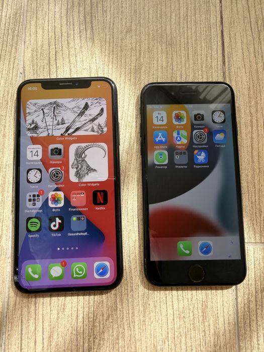 ЛОТ iPhone 7 128 gb, iPhone X 64 gb полностью исправны