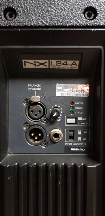 RCF NX L24-A + NX S21A | Aktywny | Pokrowce | Rarytas |
