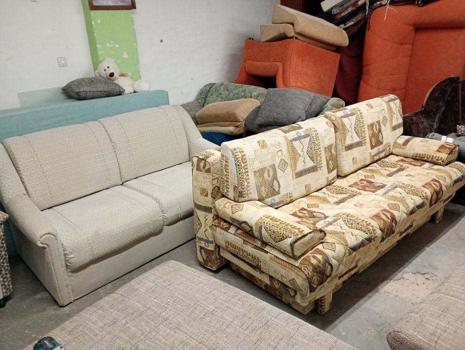 Sofa trzyosobowa rozkladana