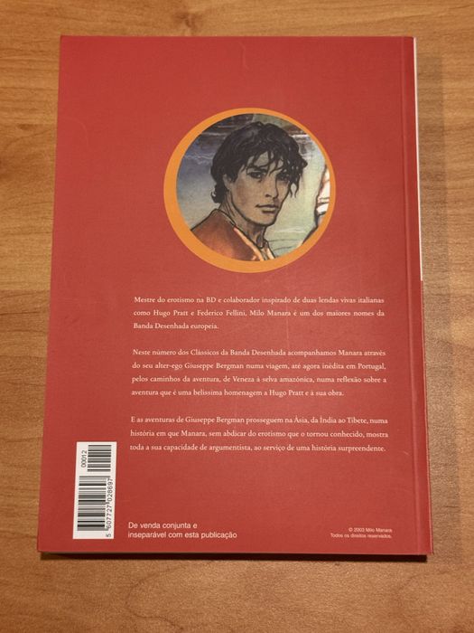 Livro BD Milo Manara