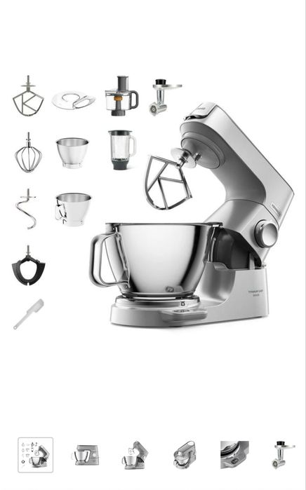 Кухонна машина kenwood titanium chef baker kvc85.594si