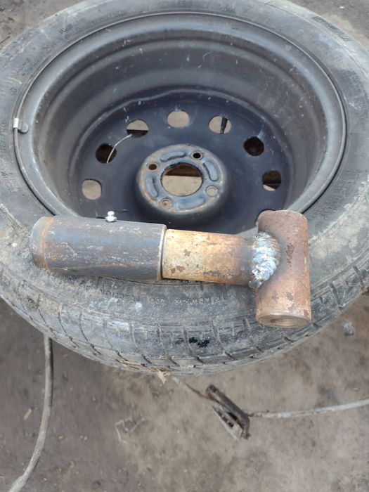 Прицеп для мотоблока з тормозами