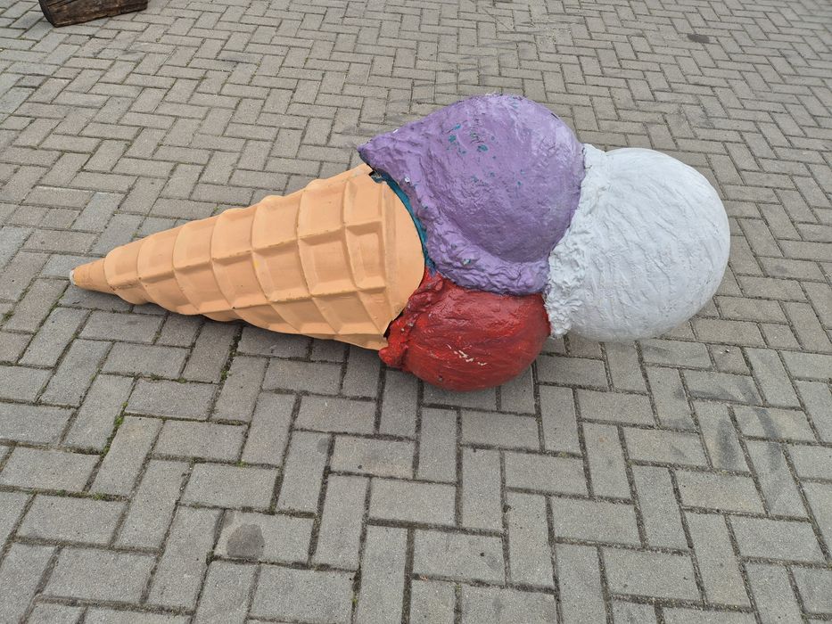 Makieta reklama lody lód 3d gałkowe 170 cm