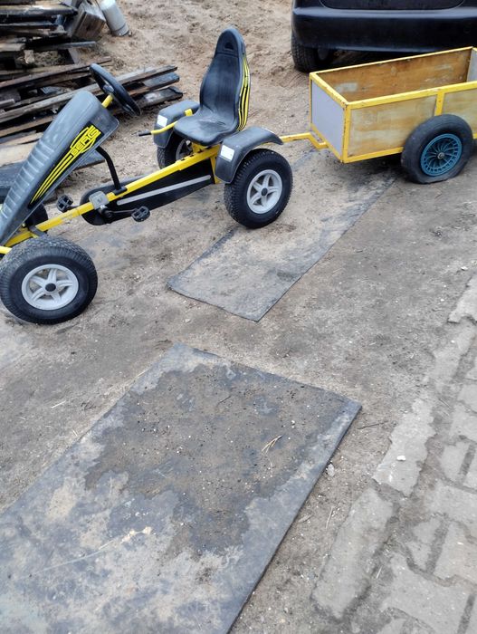 Gokart duża  z przyczepka