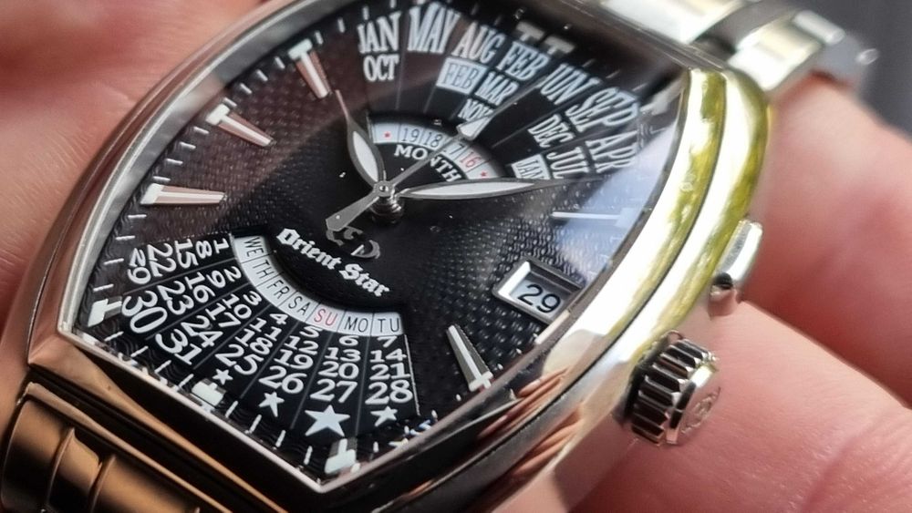 Orient Star -Multi Year Calendar - Piękny stan ! Rzadki model !