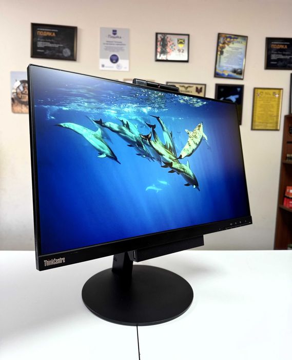 Моноблок Lenovo ThinkCentre M75q G2·Ryzen 3 4300GE·4 ядра·16GB·256GB·24"FHD·Гарантія·ОПТ·200ШТ·безготівка·з ПДВ·для навчання·роботи·бізнесу·ігор·офісу