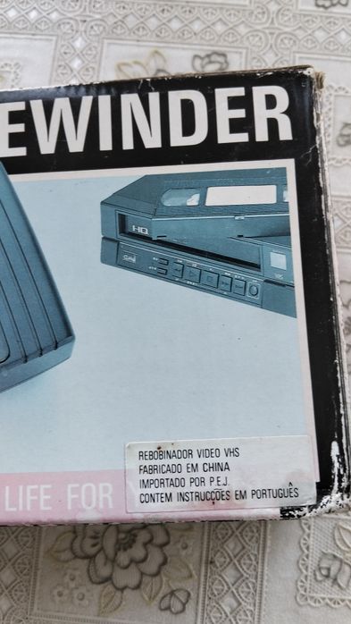 Rebobinador de Cassetes VHS