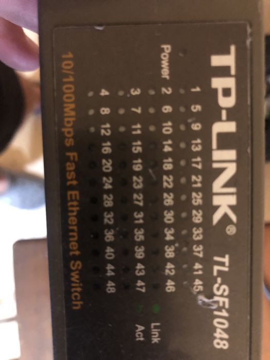Комутатор Світч Tp-Link на 48 портів