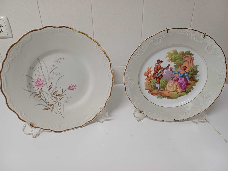 Pratos decorativos 2 unidades