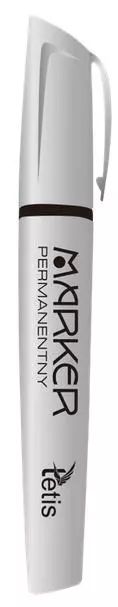Marker Permanentny Czarny Km109-Vo (12Szt). Tetis. Nowy Produkt