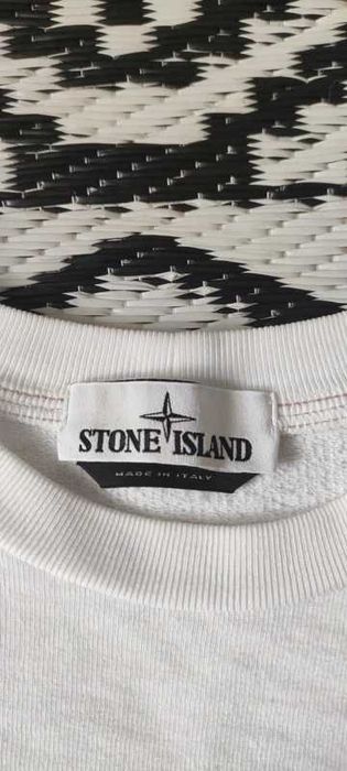 Stone Island hoodie Logo Sweatshirt white