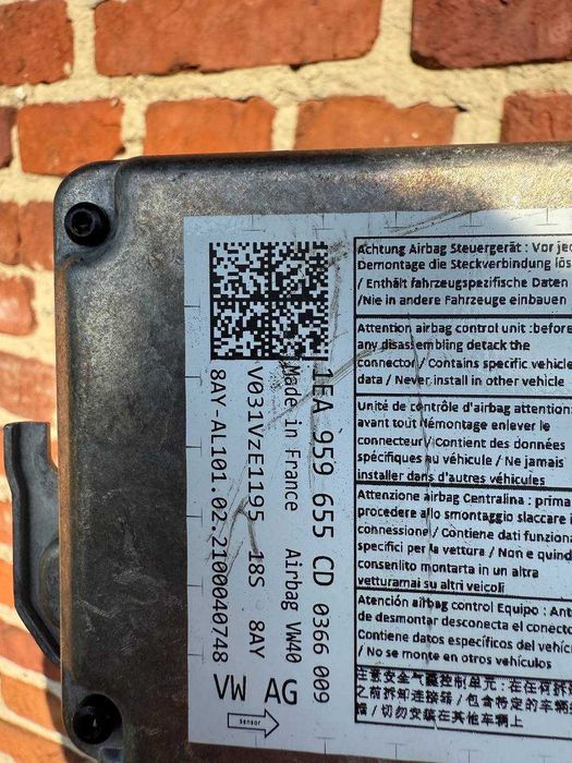 Блок подушок безпеки (Airbag) VW Audi Skoda 1EA959655CD під ремонт