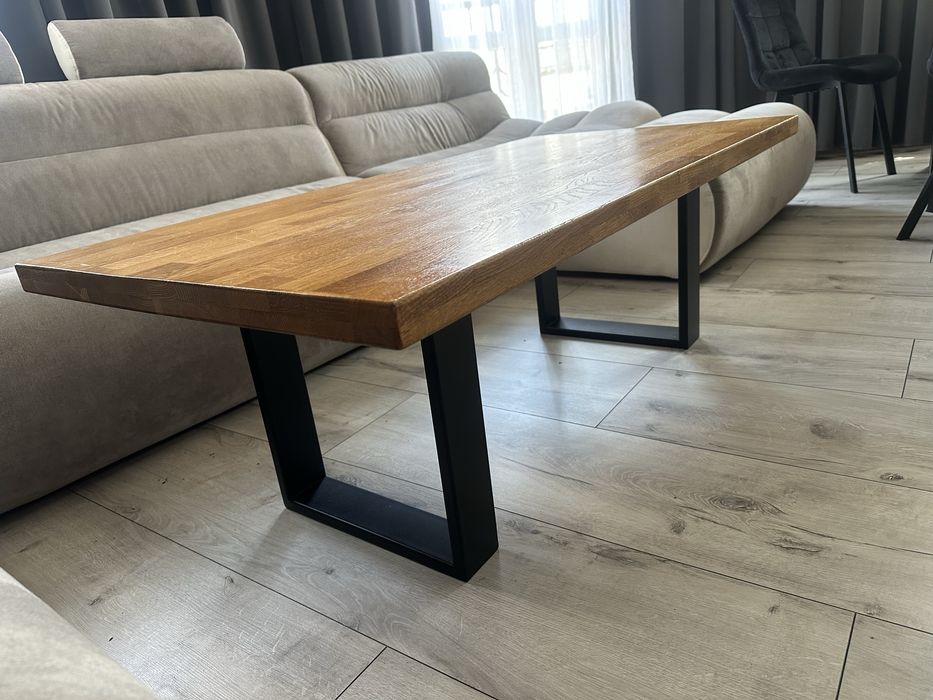 Ława debowa loft