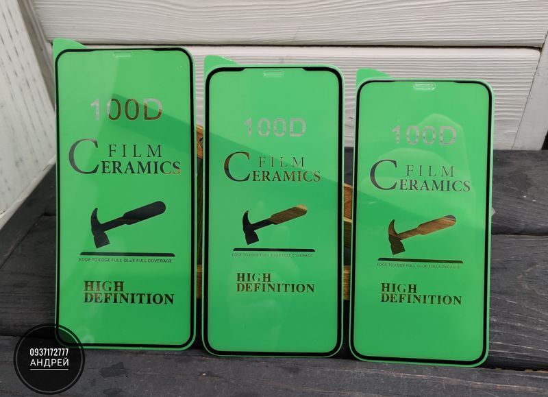Гибкое стекло Ceramics на iPhone 11/ 11 Pro/ 11 Pro Max. Не трескает ...
