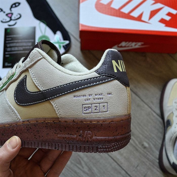 Мужские кроссовки Nike Air Force Low SP 21 "Coffee' 40-45