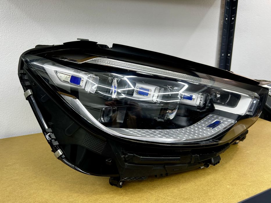 Lampa prawy przód Mercedes S-klasa W223 Digital Light LED. Cała EU.