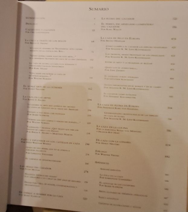 Livro sobre Caça,  em Castelhano, Kurt G. Blüchel