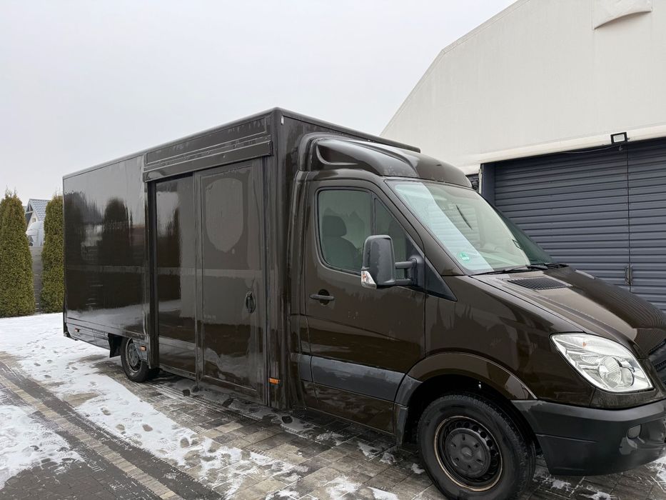 Mercedes-Benz Mercedes sprinter 313 maxi foodtruck kamper koniowóz  Niski kontener foodtruck kamper koniowóz