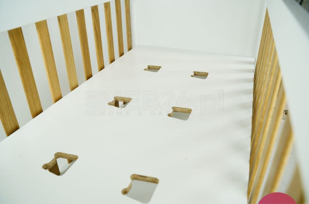 Łóżeczko niemowlęce KUBI i materac