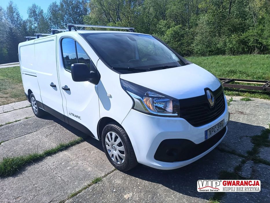 Renault Trafic L2H1 1.6 diesel 145kM 2018rok WEBASTO, CZUJNIKI PARKOWANIA, HAK, NIEWIELKI PRZEBIEG stan BDB, BEZWPADKOWY!  manual 6-bieg, EURO 6, udokumentowany przebieg, sprowadzony ze Szwecji