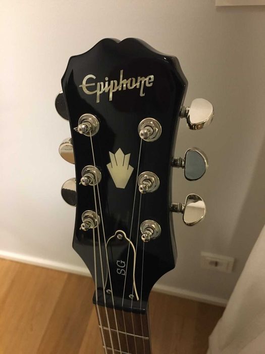 Epiphone SG-400 2008 завод DW Китай,+ чехол, отличное сост, есть ВИДЕО