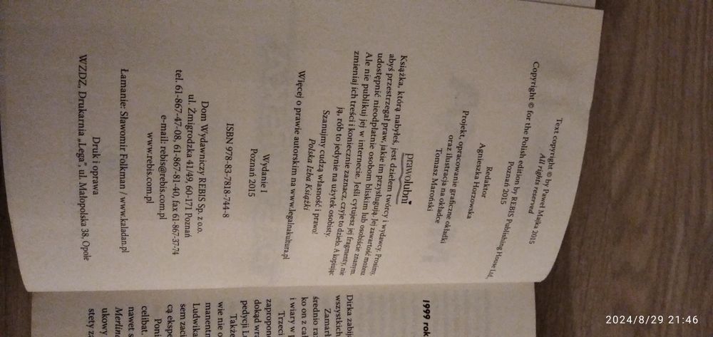 Niebiańskie pastwiska Majka Paweł