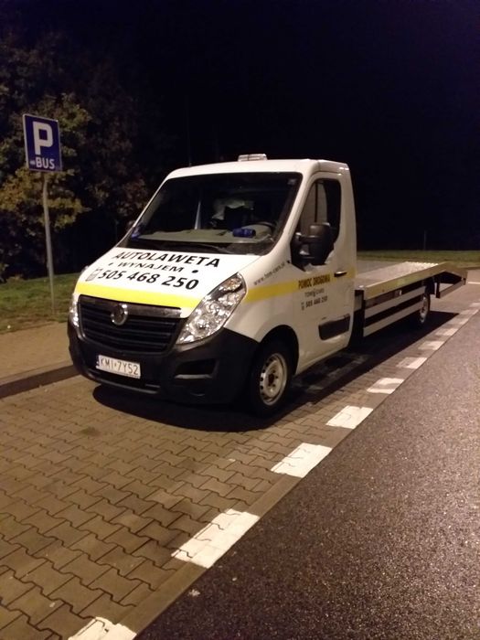 Autolaweta  Pomoc Drogowa laweta wypożyczalnia wynajem bus Holowanie
