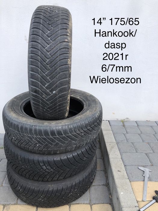 Opony wielosezon zimowe 14” 185/60 165/70 175/65 185/65