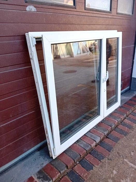 Okna białe plastikowe 172x140 pcv używane DOWÓZ CAŁY KRAJ