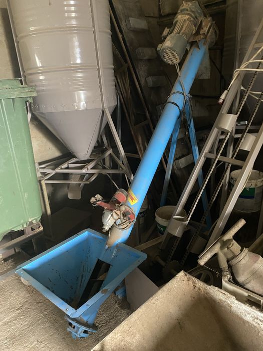 Maquina de pellets, Sem-fim, Misturador e outros