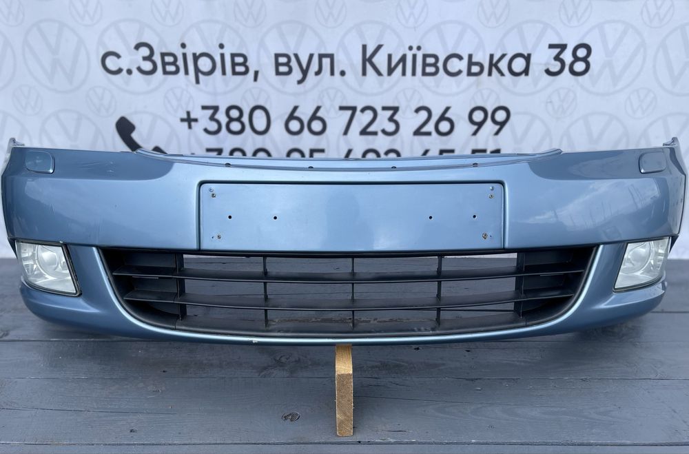 Передній бампер Шкода Октавія А5 передний 9154 9156 Skoda Octavia A5 сірий octavia a5