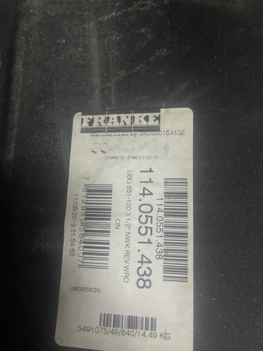 Zlewozmywak  franke
