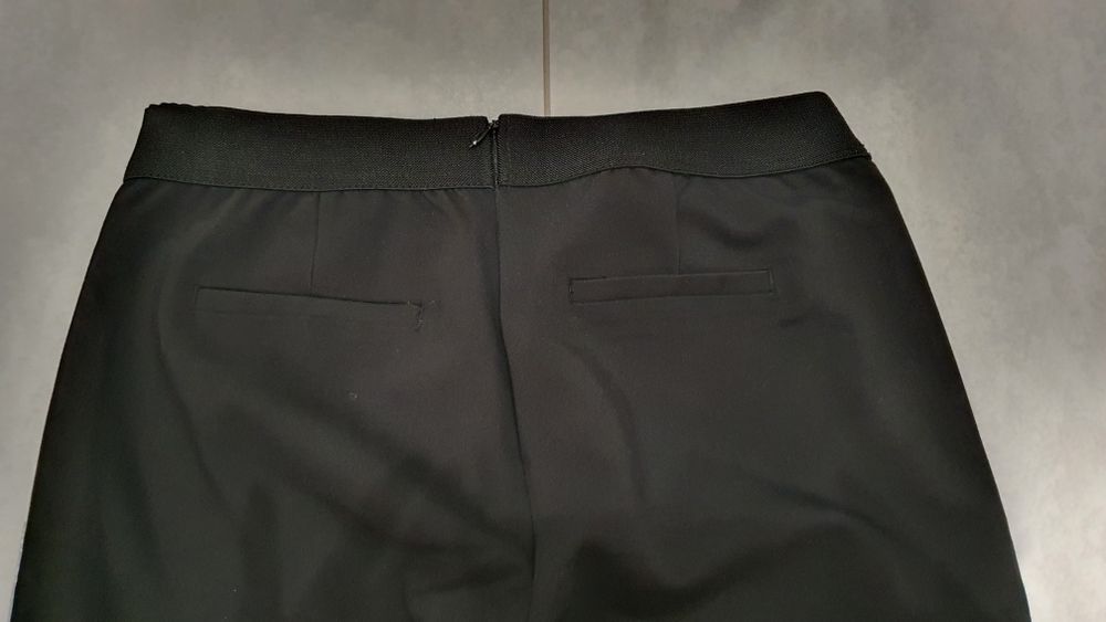 Spodnie czarne S 36 M 38 klasyczne eleganckie