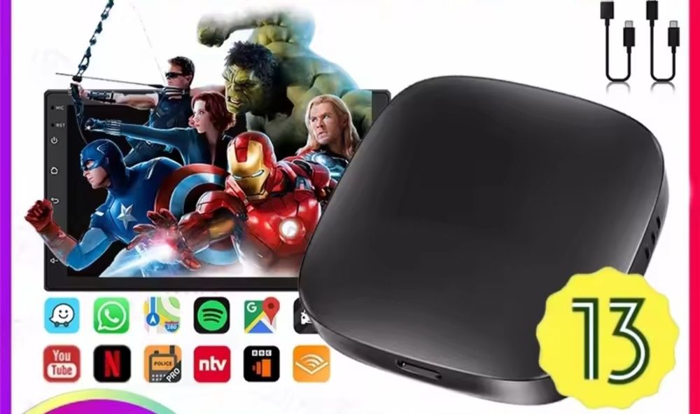 Ottocast Play2Video Express + Varias Carplay Android Boxs