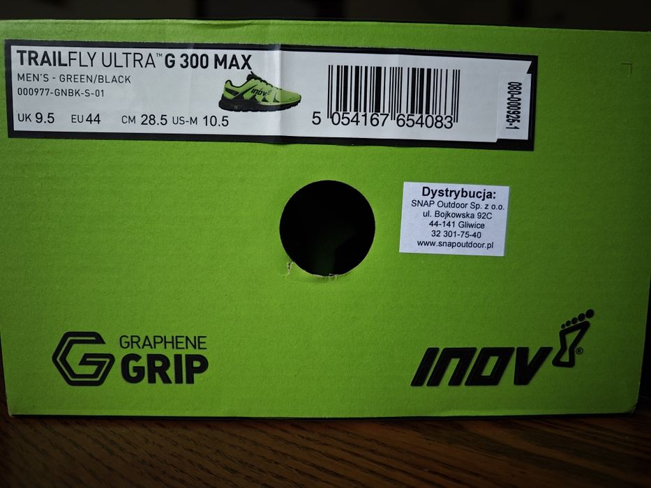 Inov-8 Trailfly Ultra G300 Max, 44 28.5cm