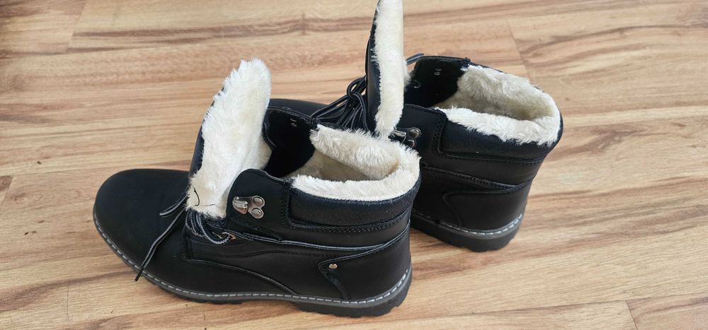 Buty męskie z kożuszkiem nr 44 Nowe Okazja