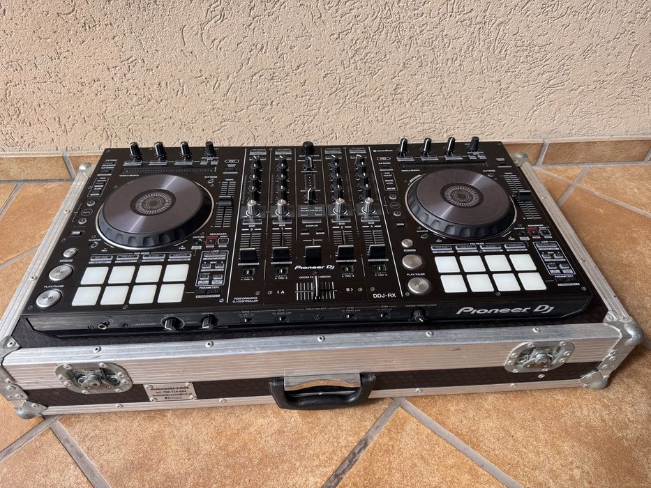 Kontroler Pioneer ddj RX + Case Konsola mixer sx2